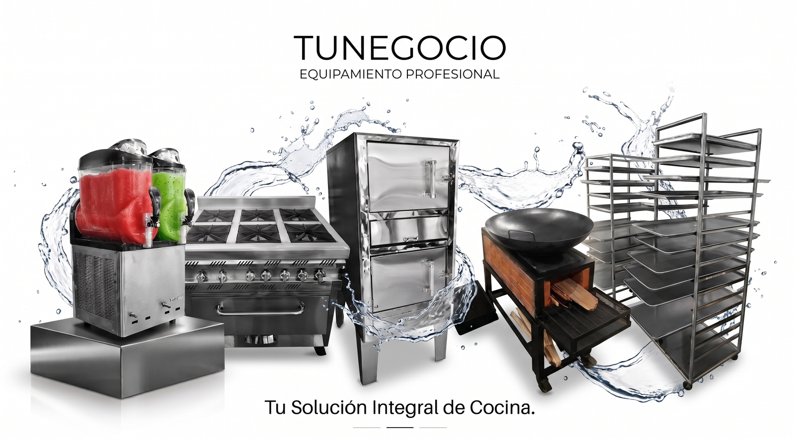 TUNEGOCIO equipamiento profesional — tu solución integral de cocina