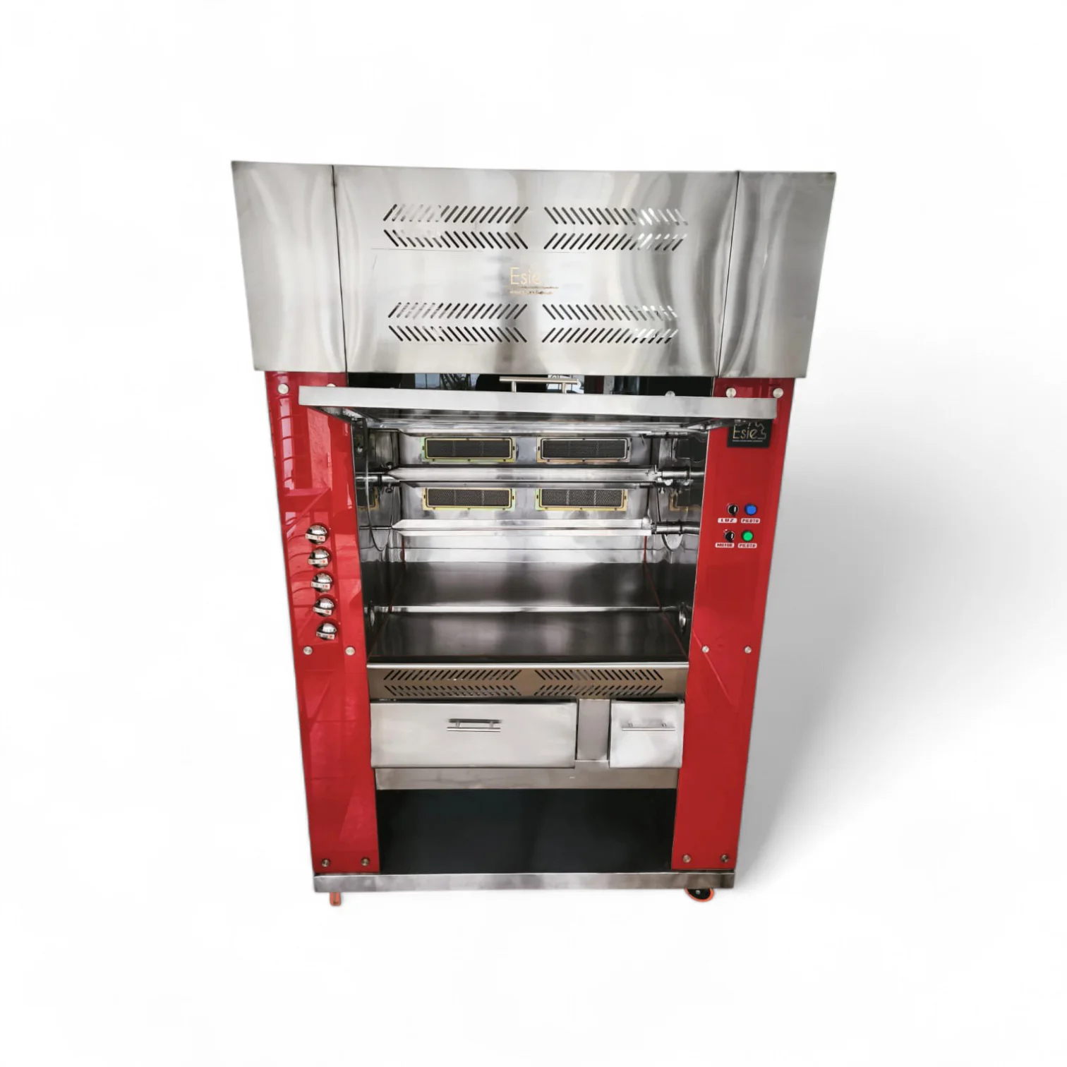 Asador para 24 pollos premium a gas - equipos industriales TUNEGOCIO.COM