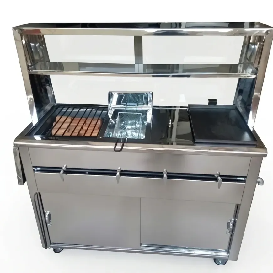 Carrito de comidas mixto