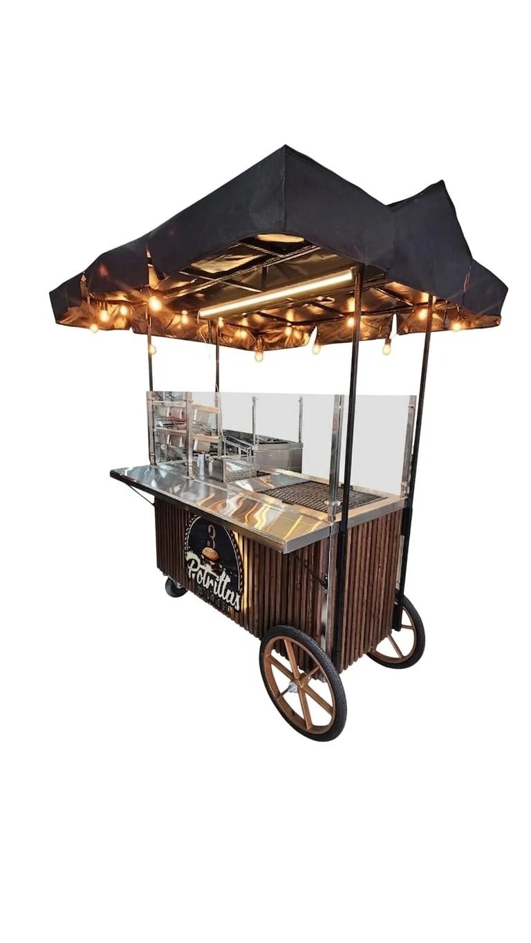 Carro personalizado para comidas