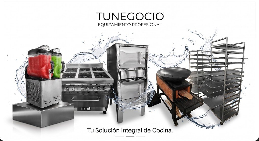 Equipo industrial en acero inoxidable instalado por TUNEGOCIO.COM